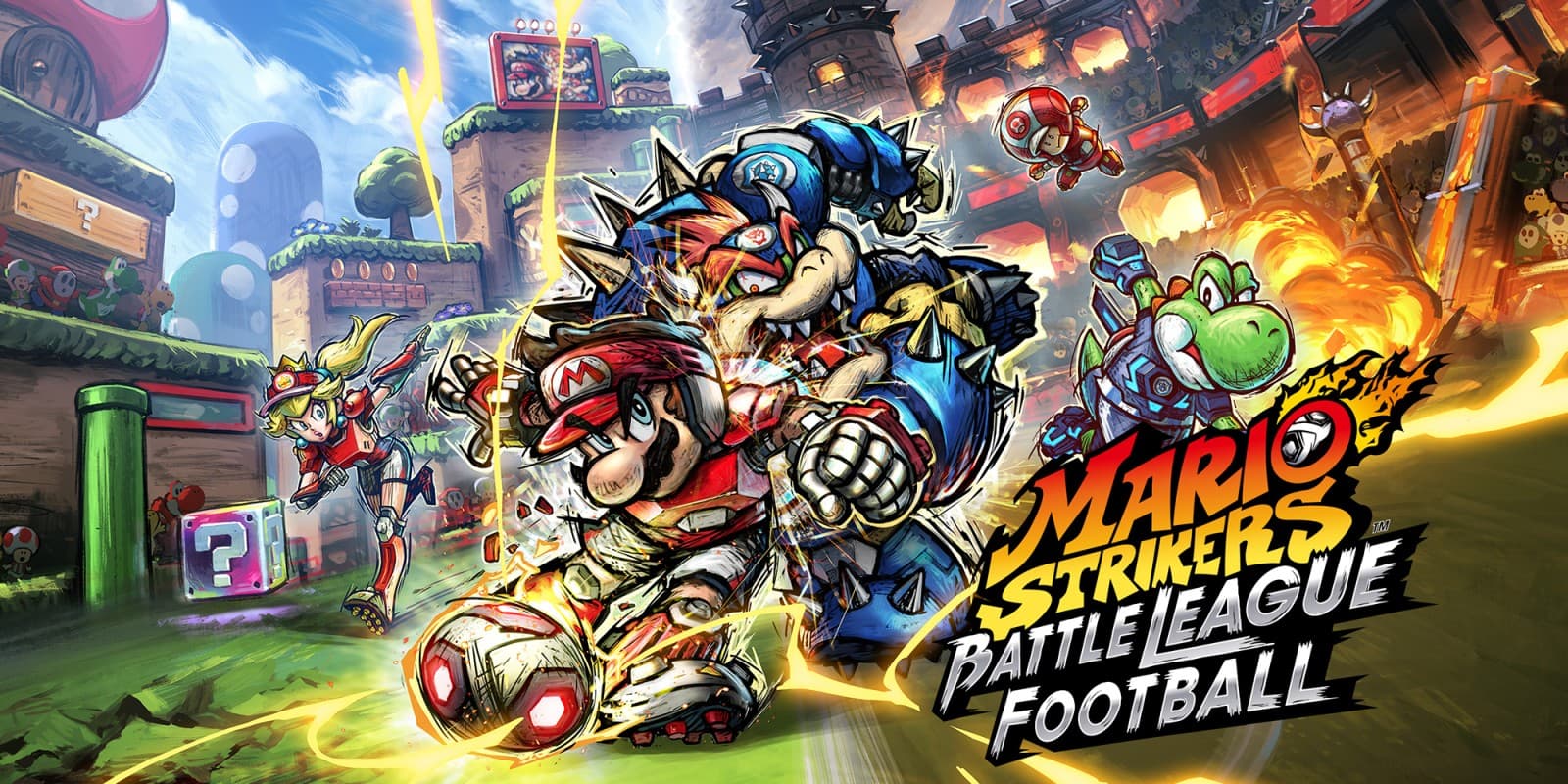 Mario Strikers: Battle League Football Wallpaper